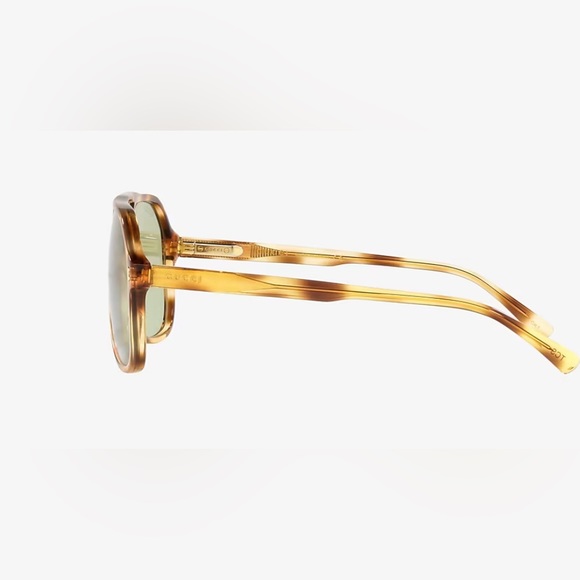 Gucci Aviator Oversized Havana Sunglasses - Picture 3 of 6